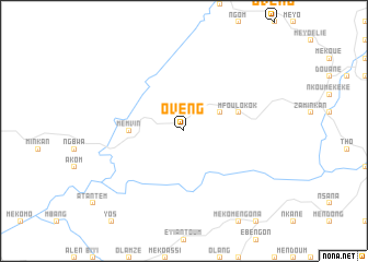 map of Oveng