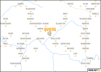 map of Oveng