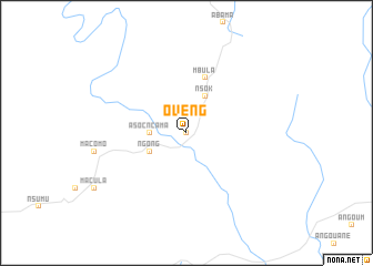 map of Oveng