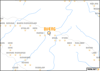 map of Oveng