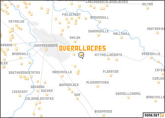 map of Overall Acres