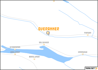 map of Överammer
