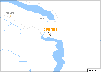 map of Øverås