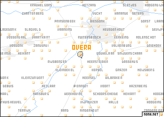 map of Overa