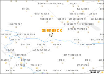 map of Overbeck