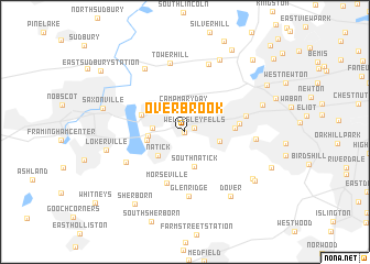 map of Overbrook