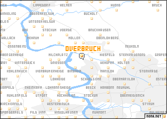 map of Overbruch