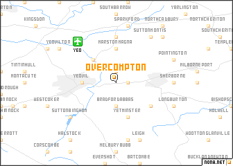 map of Over Compton