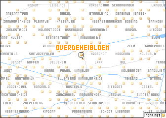 map of Over de Heibloem