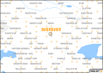 map of Over Even