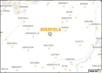 map of Overfield