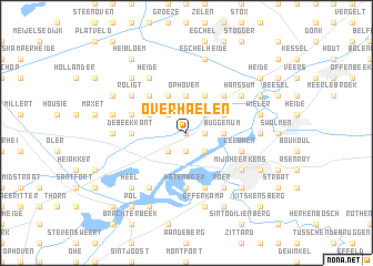 map of Overhaelen