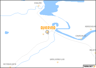 map of Overino