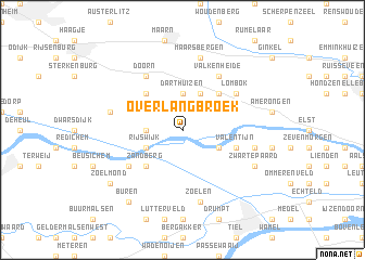 map of Overlangbroek