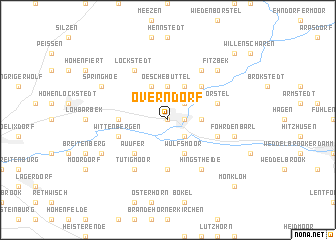 map of Overndorf