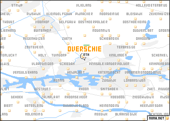 map of Overschie