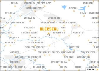 map of Overseal