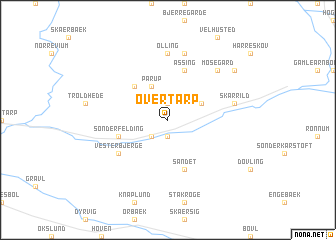 map of Overtarp