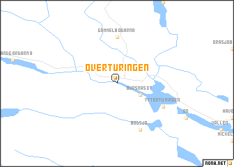 map of Överturingen