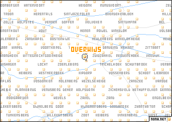 map of Overwijs