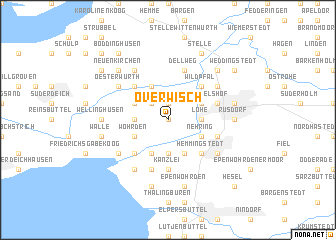 map of Överwisch
