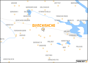 map of Ovinchishche