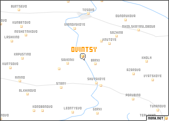 map of Ovintsy