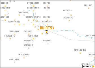 map of Ovintsy