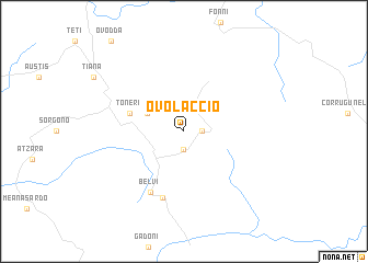 map of Ovolaccio
