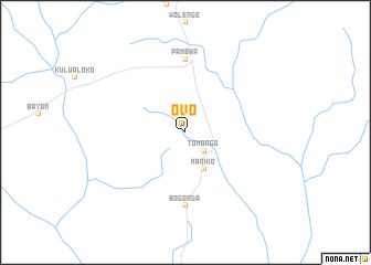 map of Ovo