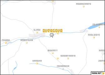 map of Ovragova