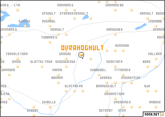 map of Övra Höghult