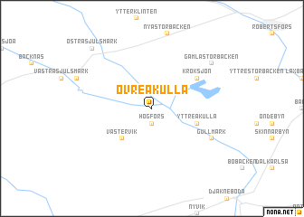 map of Övre Åkulla