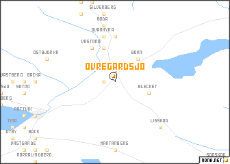 map of Övre Gärdsjö