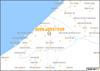 map of Ovre Jonstrup