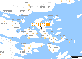 map of Övre Lagnö