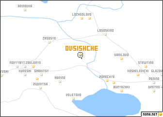map of Ovsishche