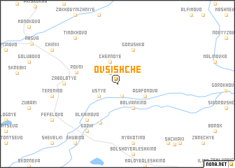 map of Ovsishche