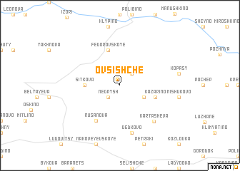 map of Ovsishche