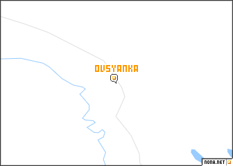 map of Ovsyanka