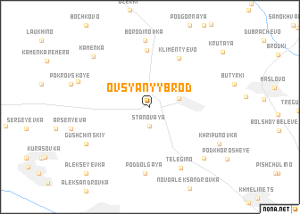 map of Ovsyanyy Brod