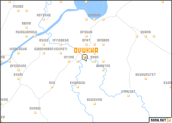 map of Ovukwa