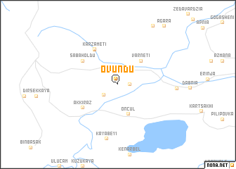 map of Övündü
