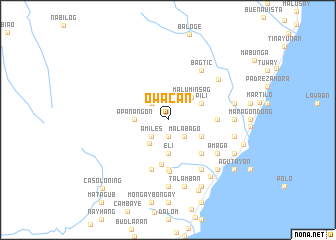 map of Owacan