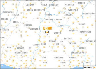 map of Owak