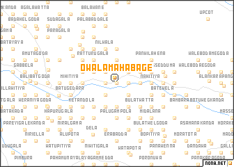 map of Owala Mahabage