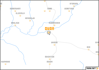 map of Owam