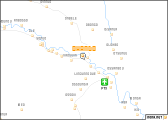 map of Owando