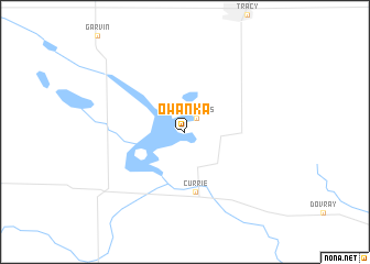 map of Owanka