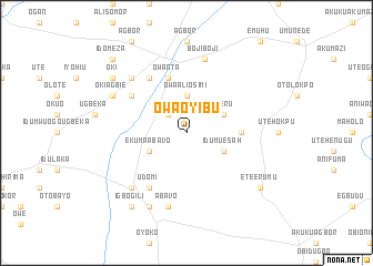 map of Owa Oyibu